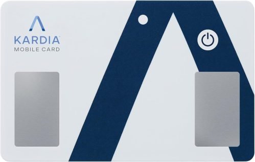 KardiaMobile Card Wallet-Sized Personal EKG Device – Record Single-Lead EKGs On The Go and Detect Irregular Heartbeats – by AliveCor