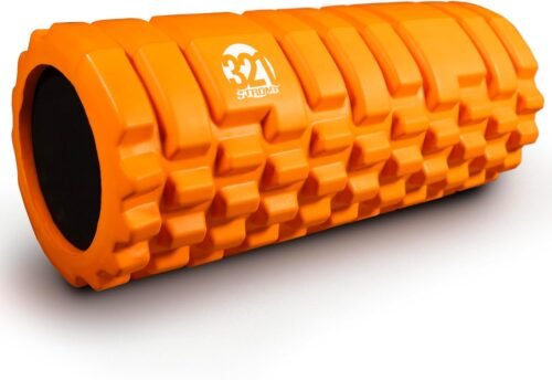 321 STRONG Foam Roller – Medium Density Deep Tissue Massager for Muscle Massage and Myofascial Trigger Point Release, with 4K eBook
