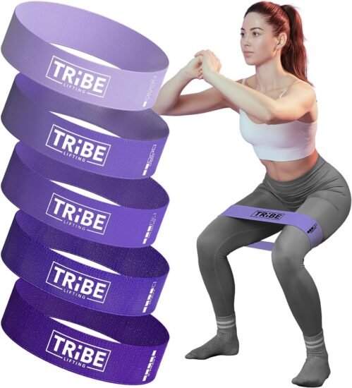 Fabric Resistance Bands for Working Out – Booty Bands for Women and Men – Exercise Bands Resistance Bands Set – Workout Bands Resistance Bands for Legs – Fitness Bands