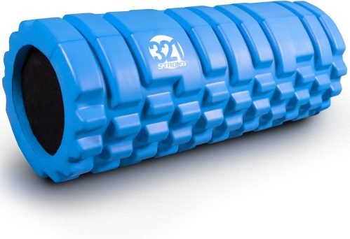 321 STRONG Foam Roller – Medium Density Deep Tissue Massager for Muscle Massage and Myofascial Trigger Point Release, with 4K eBook